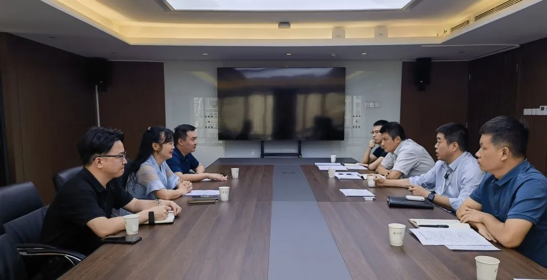 公司與經(jīng)開渭北發(fā)展集團(tuán)、渭北建設(shè)集團(tuán)座談交流